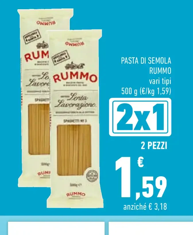 Pasta di semola Rummo