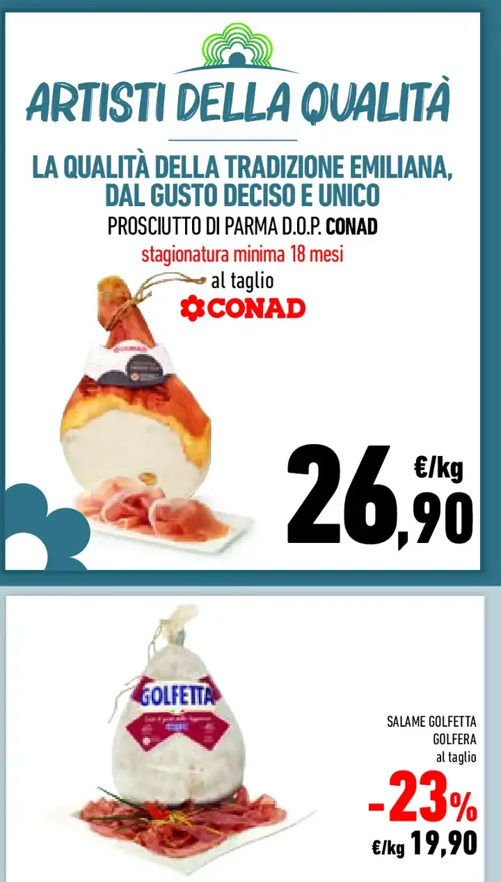 Prosciutto di Parma D.O.P. Conad