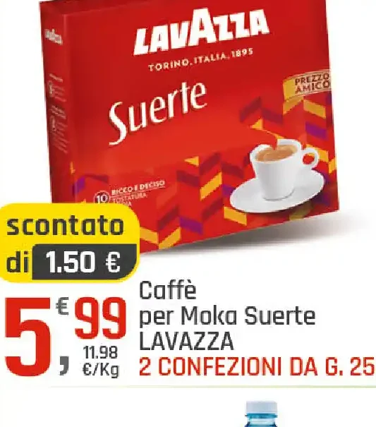 Caffè per moka Suerte Lavazza
