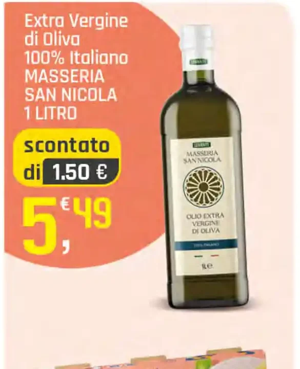 Olio extravergine di oliva italiano