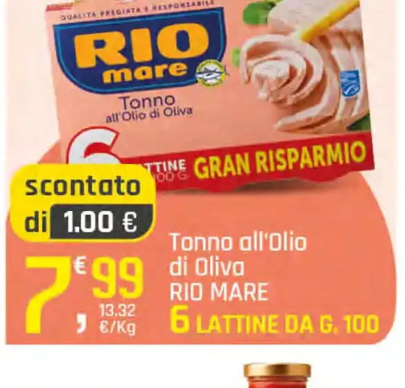 Tonno all'olio di oliva