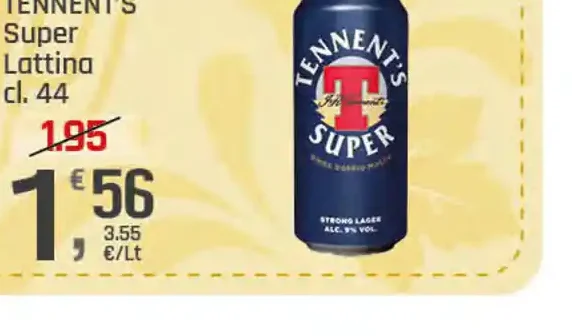Birra Tennents Super