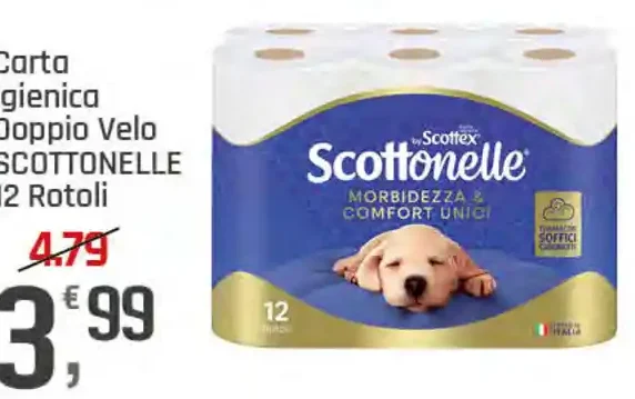 Carta igienica Scottonelle