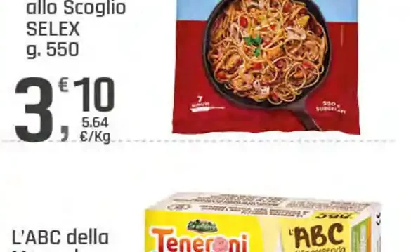 Linguine allo scoglio Selex