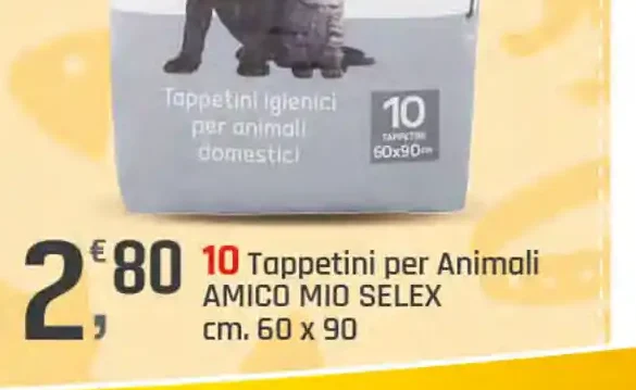 Tappetini per animali Amico Mio Selex