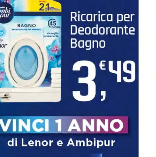 Ambi Pur Deodorante Bagno