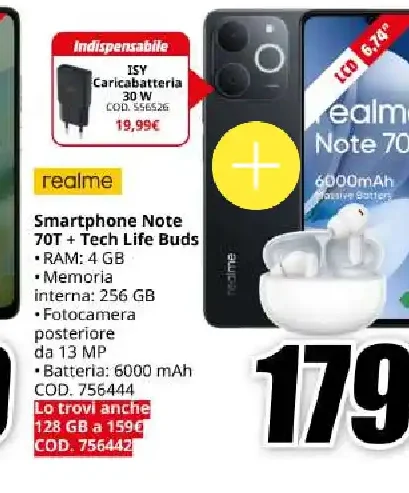 Realme Note 70T