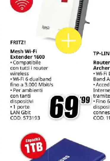 Fritz! Mesh Wi-Fi Extender 1600