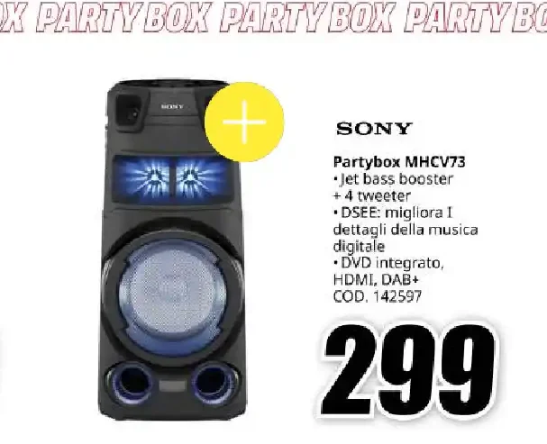 Sony Partybox MHC-V73