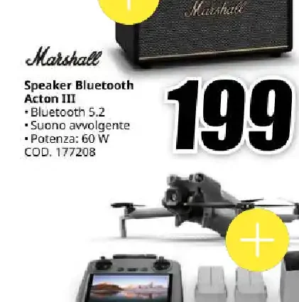 Marshall Speaker Bluetooth Acton III