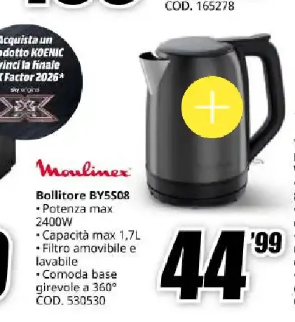Bollitore Moulinex BY5508