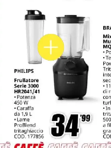 Frullatore Philips Serie 3000 HR2041/41