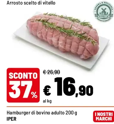 Arrosto scelto di vitello