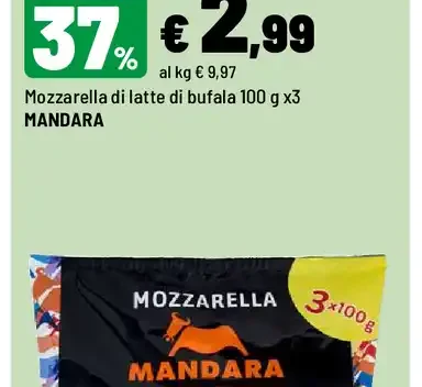 Mozzarella di latte di bufala