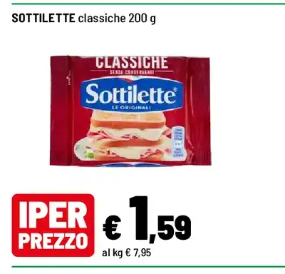 Sottilette classiche