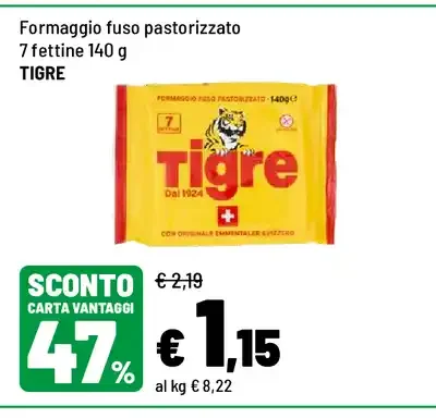 Formaggio fuso Tigre