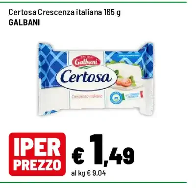 Certosa Crescenza italiana