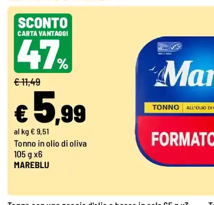 Tonno in olio di oliva