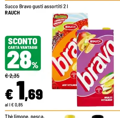 Succo Bravo gusti assortiti