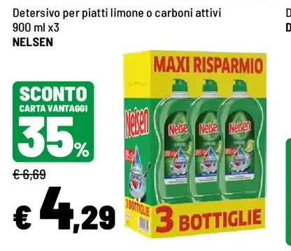 Detersivo piatti Nelsen