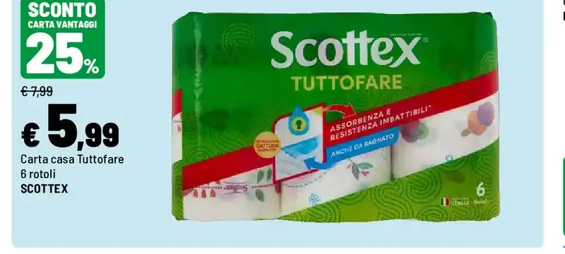 Carta casa Scottex