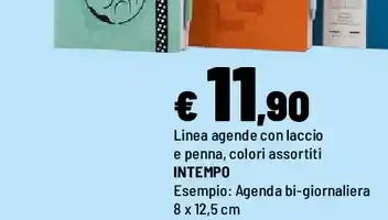 Agenda con laccio e penna