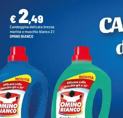 Candeggina delicata brezza marina