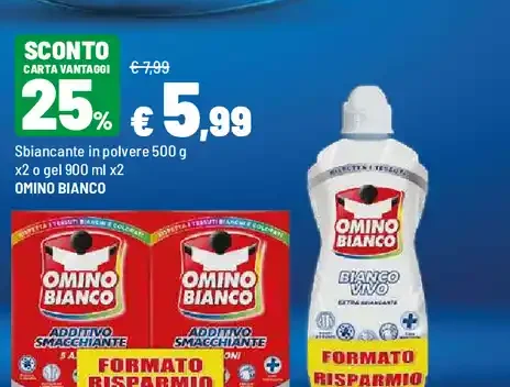 Sbiancante in polvere
