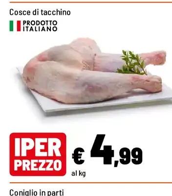 Cosce di tacchino