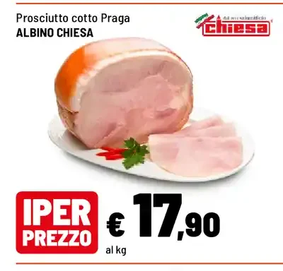 Prosciutto cotto Praga