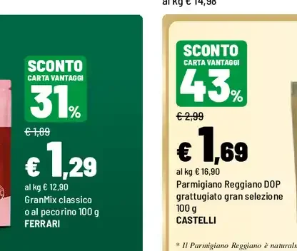 GranMix classico o al pecorino
