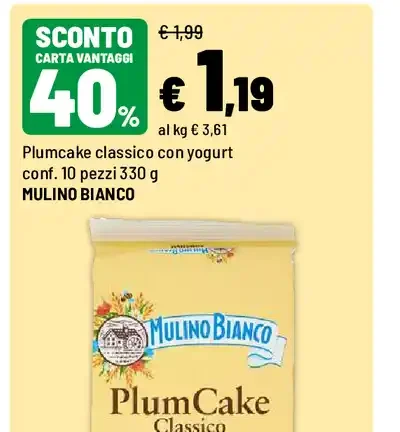 Plumcake classico con yogurt