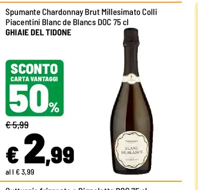 Spumante Chardonnay Brut Millesimato