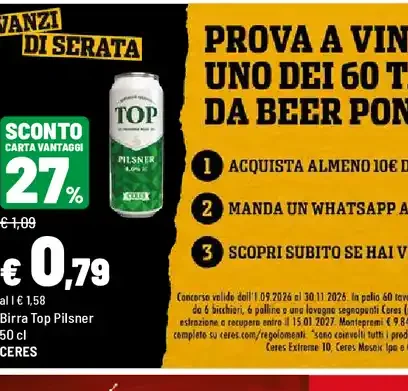Birra Top Pilsner