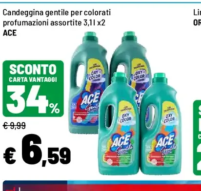 Candeggina delicata Ace