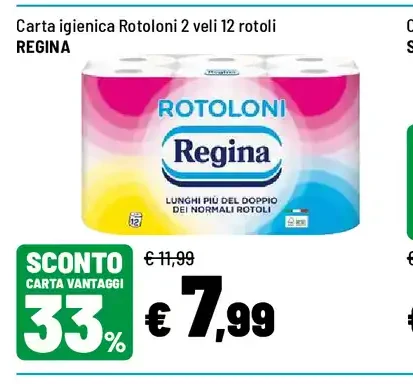 Carta igienica Regina