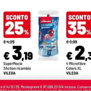 Ricambio SuperMocio Vileda