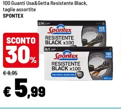 Guanti Usa&Getta Spontex
