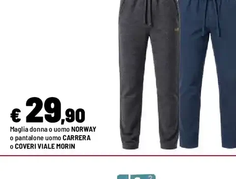 Maglia o pantalone