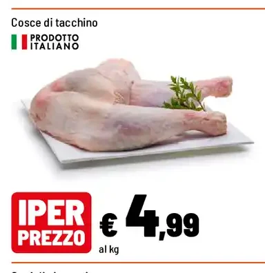 Cosce di tacchino