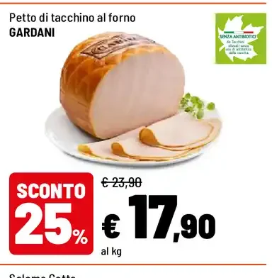 Petto di tacchino al forno