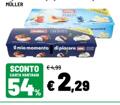 Yogurt intero o magro gusti assortiti