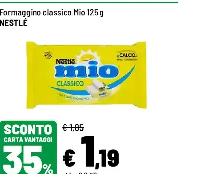 Formaggino classico Mio