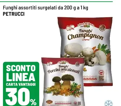 Funghi assortiti surgelati