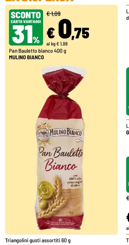 Pan Bauletto bianco