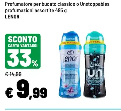 Profumatore bucato Lenor