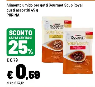 Gourmet Soup Royal per gatti
