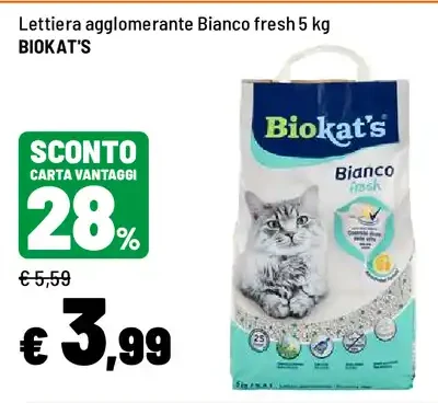 Lettiera Biokat's