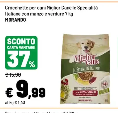Crocchette per cani Miglior Cane Le Specialità Italiane