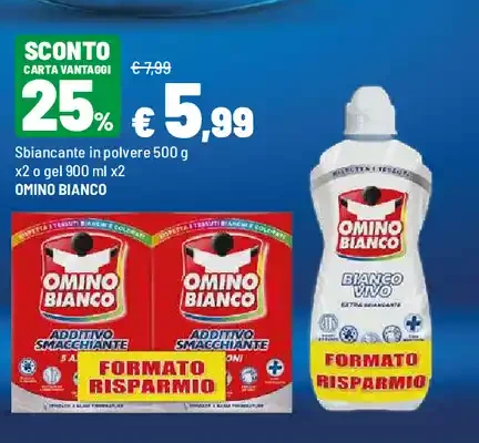 Sbiancante in polvere